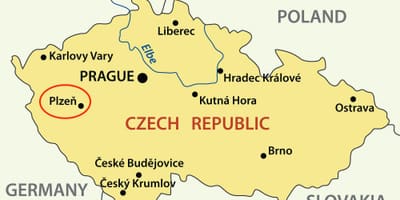 Pilsen tsjechië kaart bekijken