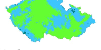 Tsjechië klimaat kaart